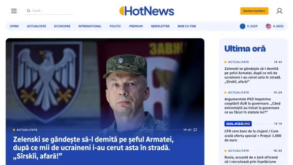 Captura de HotNews