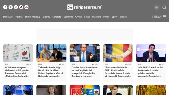 Captura de Știri pe surse
