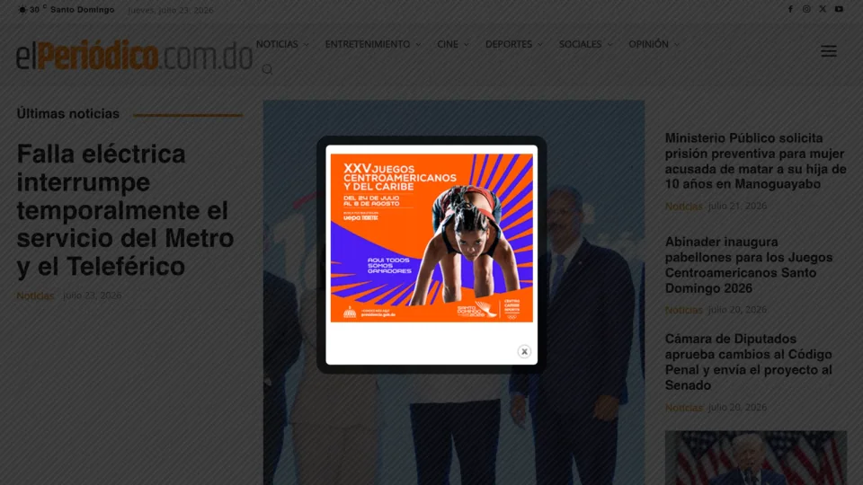 Captura de El Periódico