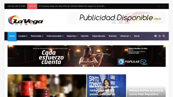 Captura de La Vega News