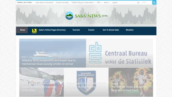 Captura de Saba News