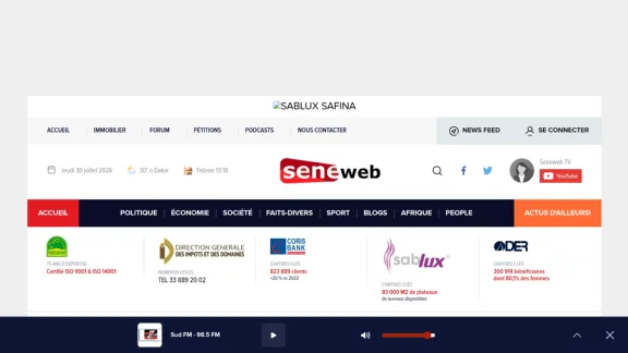 Captura de Seneweb
