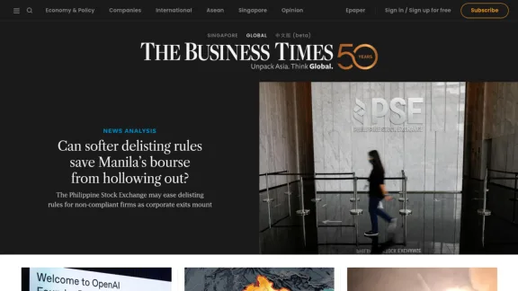 Captura de The Business Times