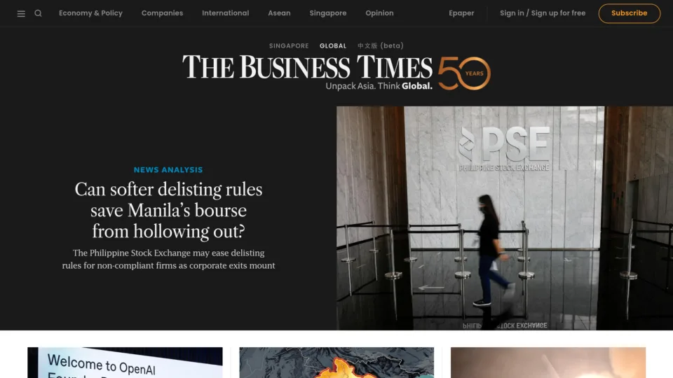 Captura de The Business Times