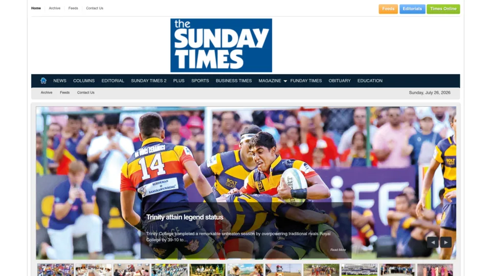 Captura de Sunday Times