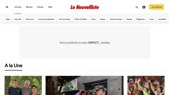 Captura de Le Nouvelliste