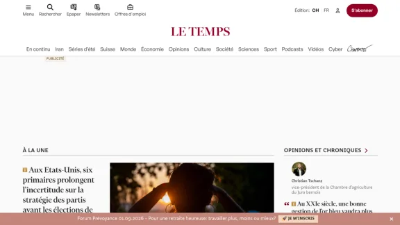 Captura de Le Temps