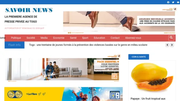 Captura de Savoir News