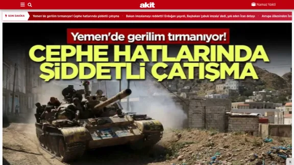 Captura de Yeni Akit
