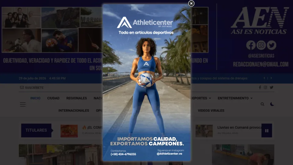 Captura de Así es Noticias