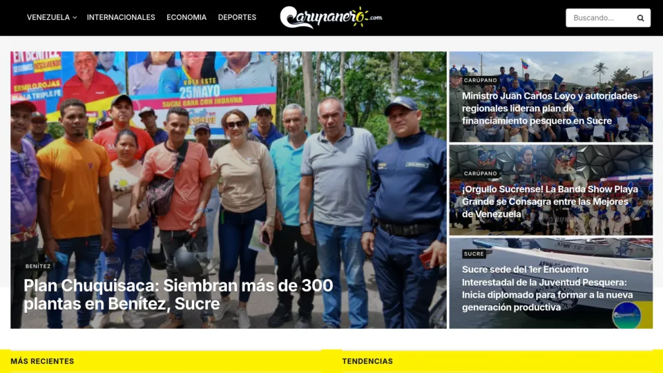 Captura de El Carupanero