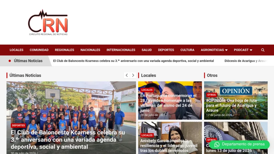 Captura de CRN