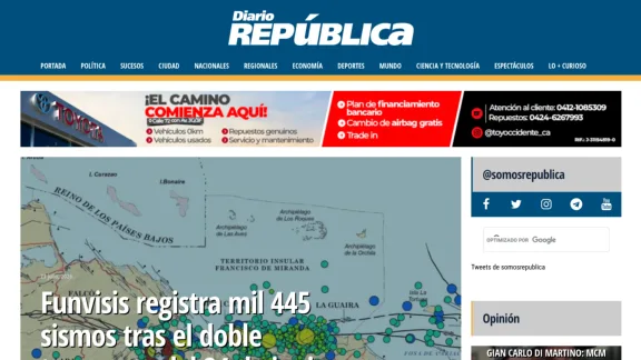 Captura de Diario República