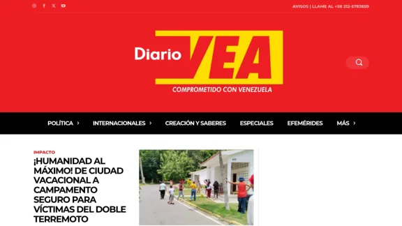 Captura de Diario Vea