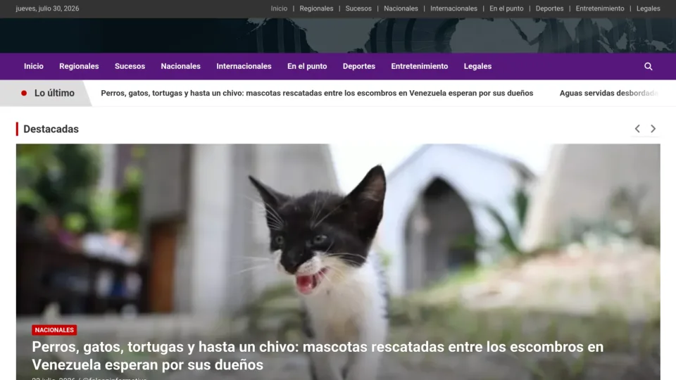 Captura de FalcÃ³n Informativa