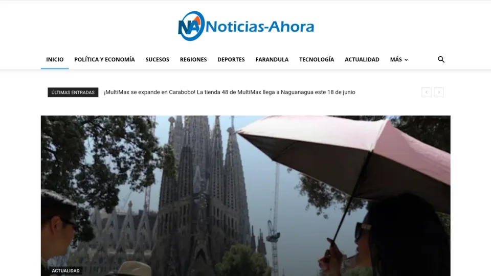 Captura de Noticias Ahora