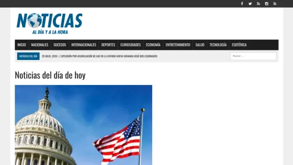 Captura de Noticias al Día y a la Hora