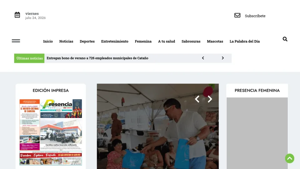 Captura de Presencia