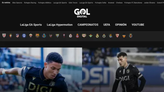 Captura de El Gol Digital