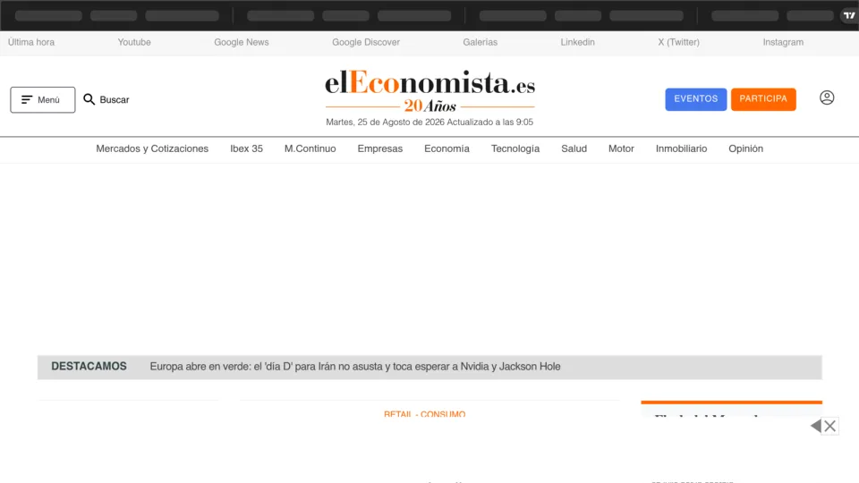 Captura de El Economista