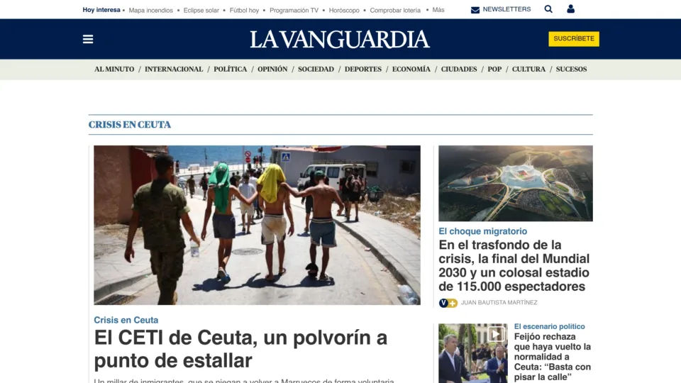 Captura de La Vanguardia