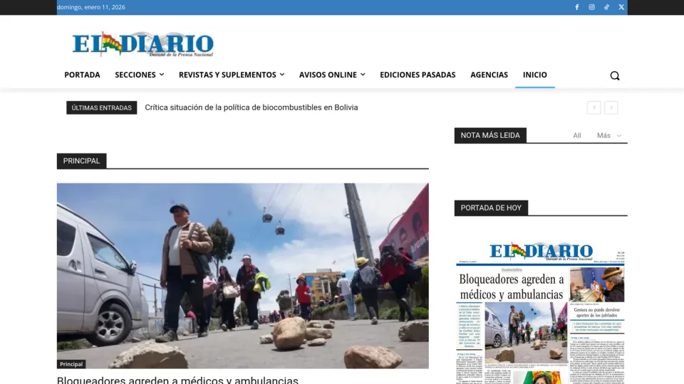 Captura de El Diario