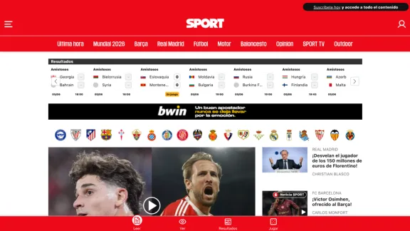 Captura de Sport