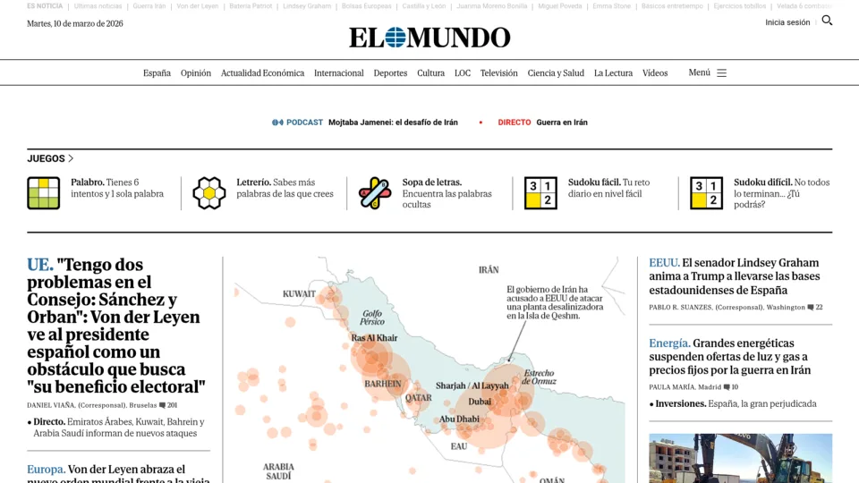 Captura de El Mundo