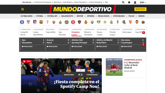 Captura de Mundo Deportivo