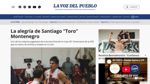 Captura de La Voz del Pueblo
