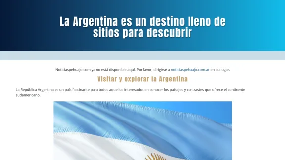 Captura de Noticias Pehuajó