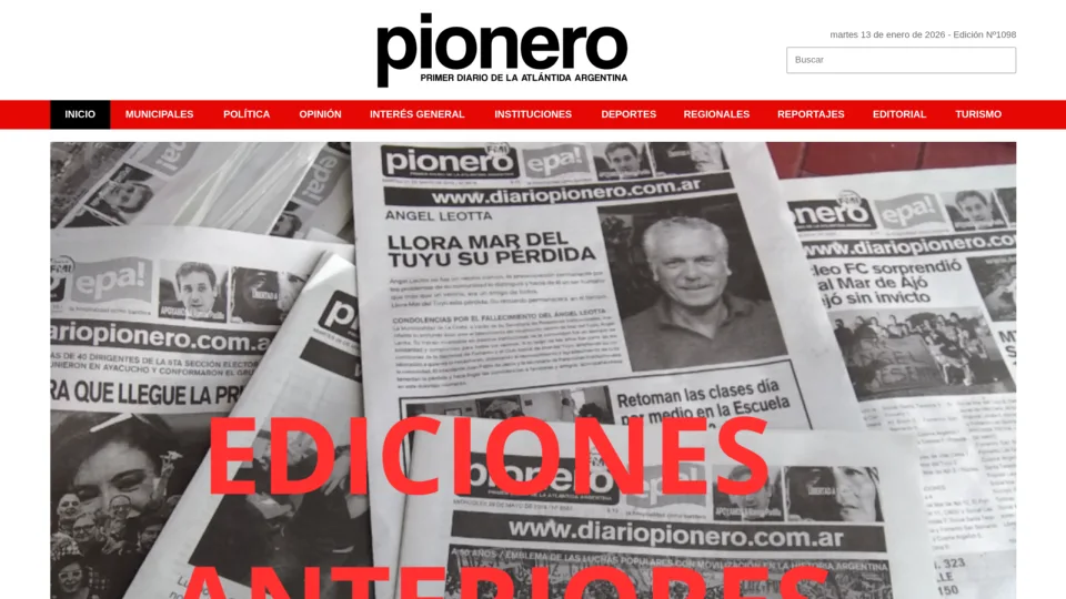 Captura de Pionero