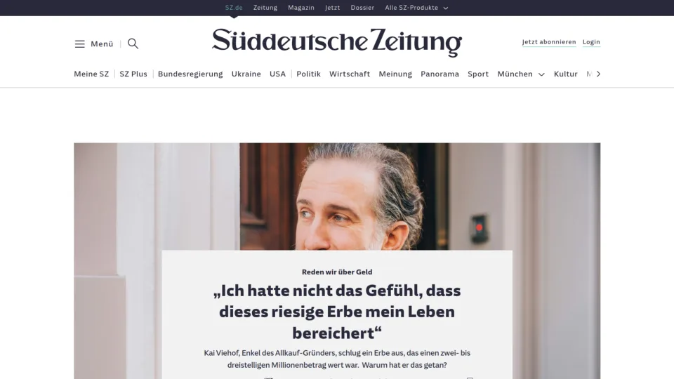 Captura de Süddeutsche