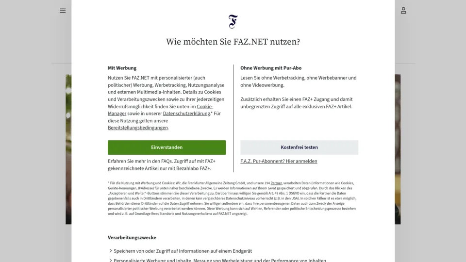 Captura de Frankfurter Allgemeine
