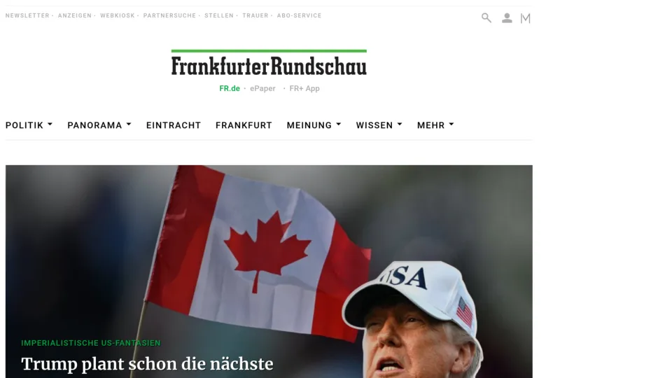 Captura de Frankfurter Rundschau