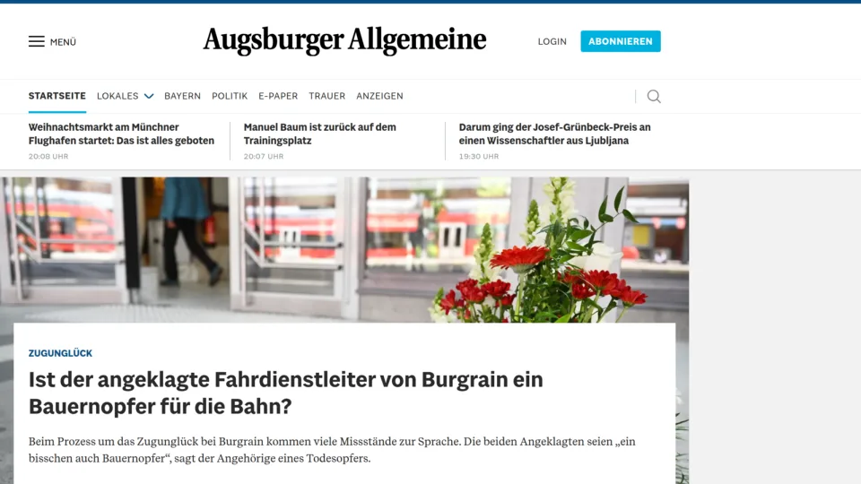 Captura de Augsburger Allgemeine