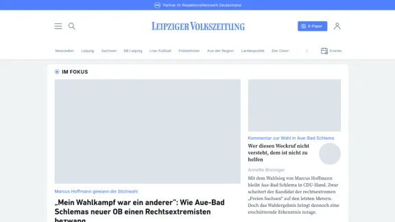 Captura de Leipziger Volkszeitung