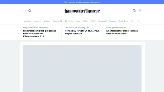 Captura de Hannoversche Allgemeine