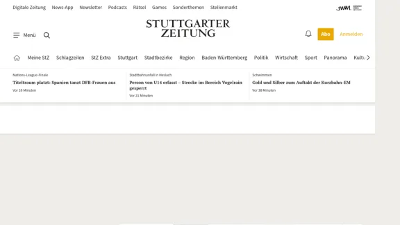 Captura de Stuttgarter Zeitung