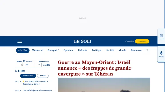 Captura de Le Soir