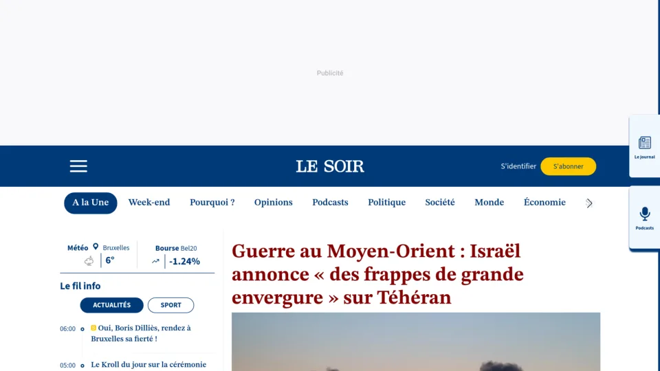Captura de Le Soir