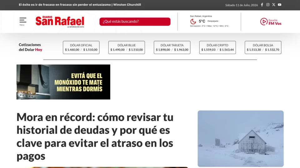 Captura de San Rafael