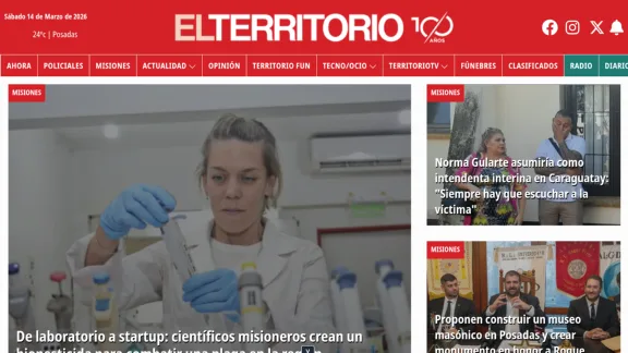 Captura de El Territorio