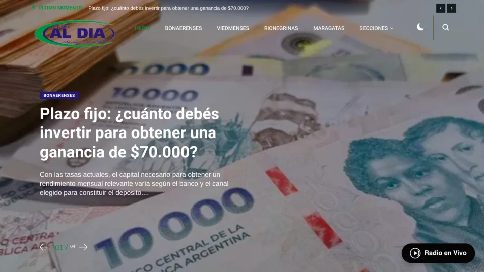 Captura de Al Día