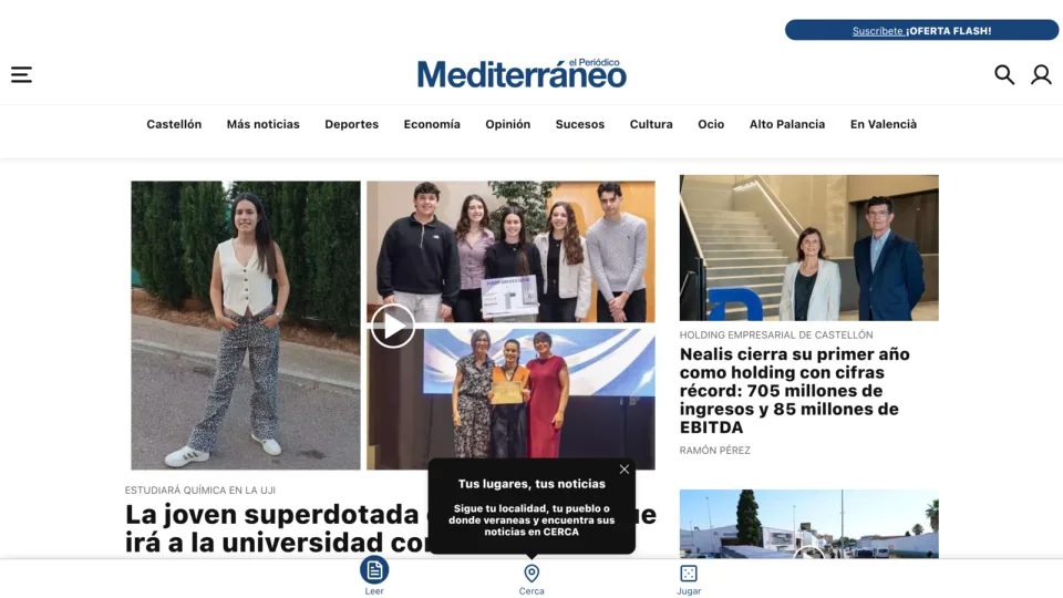 Captura de El Periódico Mediterráneo