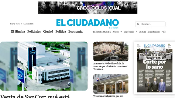 Captura de El Ciudadano & La Región