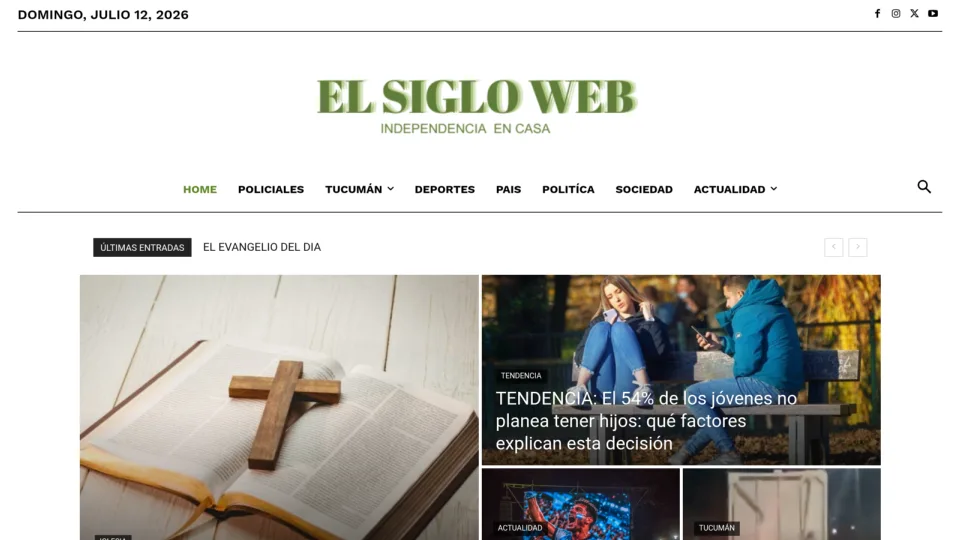Captura de El Siglo