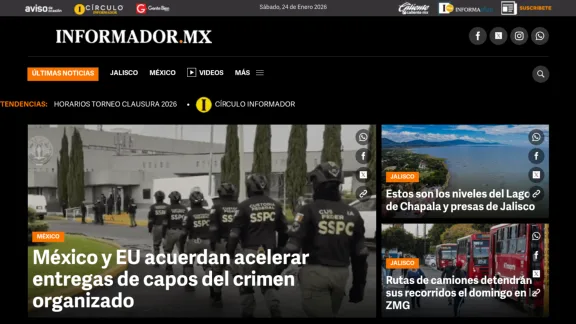 Captura de El Informador