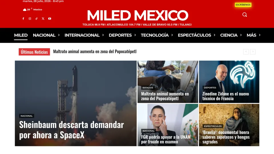 Captura de MILED