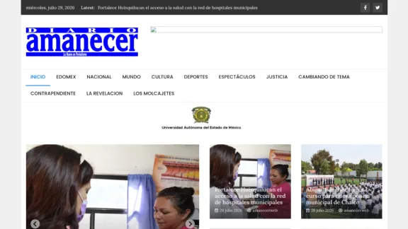 Captura de Diario Amanecer